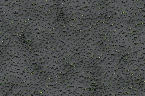 Illustration of a pattern with tiny green particles on a gray background Stockillustratie