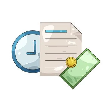 Illustration of Payday 스톡 일러스트