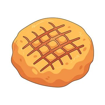 Illustration of peanut butter cookie Stock Illustration