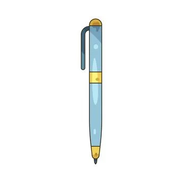 Illustration of pen Stock Illustration