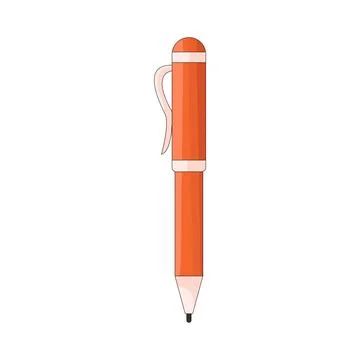 Illustration of pen Ilustração Stock