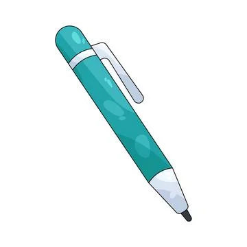 Illustration of pen Stock Illustration