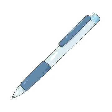 Illustration of pen Stock Illustration