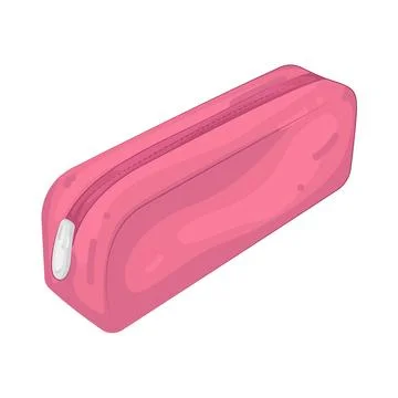 Illustration of pencil case Stock Illustration