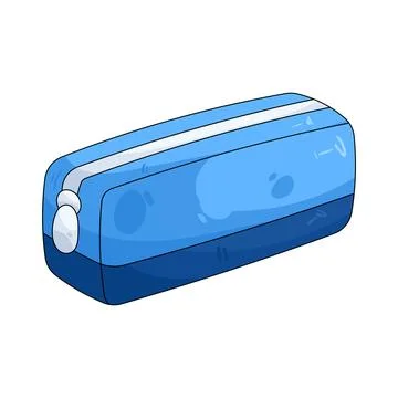 Illustration of pencil case Stock Illustration