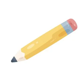 Illustration of pencil Stock Illustration