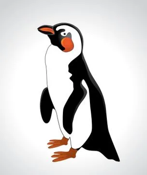 Illustration of a penguin Stock Illustration
