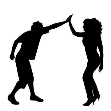 Illustration of people Illustrazione stock