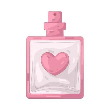 Illustration of Perfume Ilustração Stock