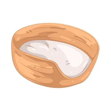 Illustration of pet bed Stock Illustration