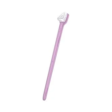 Illustration of pet toothbrush Stock Illustration