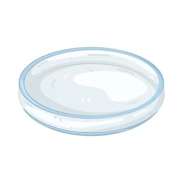 Illustration of petri dish Stock Illustration