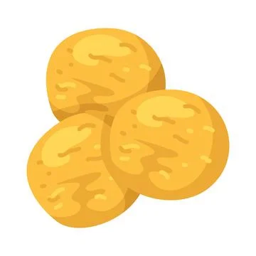 Illustration of Pickle chips Stock Illustration