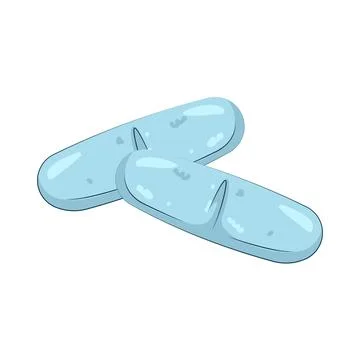 Illustration of pill Stock Illustration