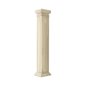 Illustration of pillar Stock Illustration