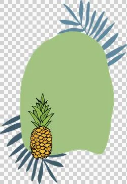 Illustration of pineapple fruit Stock Illustration