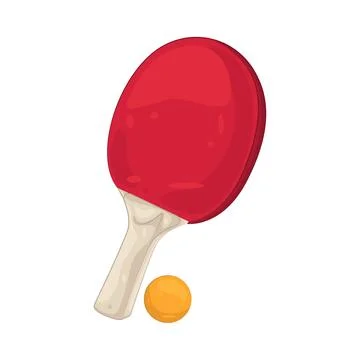 Illustration of Ping pong Stock Illustration