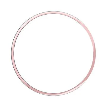 Illustration of pink circle Stock Illustration