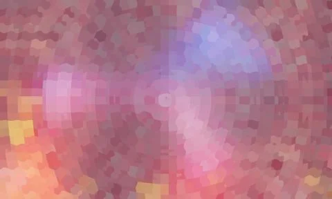 Illustration of pink circular patterns on a background Stock Illustration