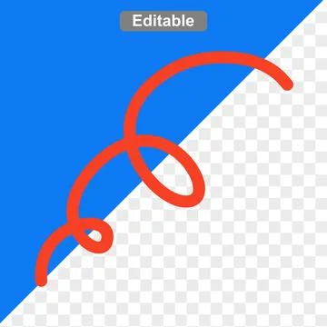 Illustration pink line 스톡 일러스트