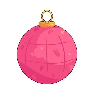 Illustration of pink paper lantern Stock Illustration