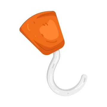 Illustration of Pirate hook Stock Illustration
