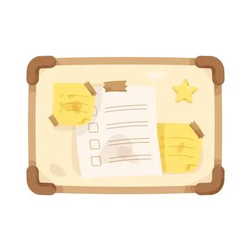 Illustration of plan board Ilustración de archivo