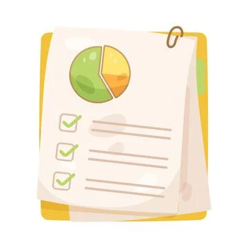 Illustration of plan document Ilustração Stock