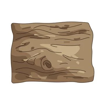 Illustration of Plank Stock Illustration