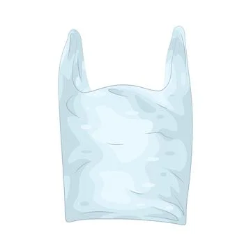 Illustration of plastic bag Stock Illustration