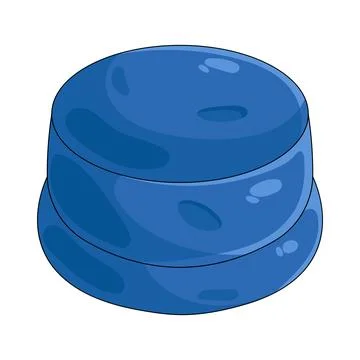 Illustration of plastic cap Stock Illustration