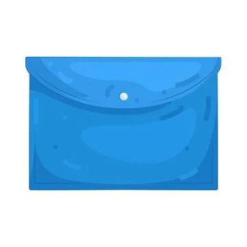 Illustration of Plastic document folders 스톡 일러스트
