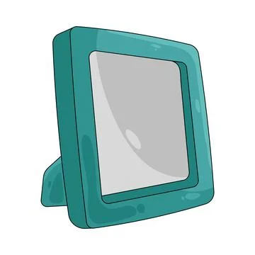 Illustration of plastic frame Stock Illustration