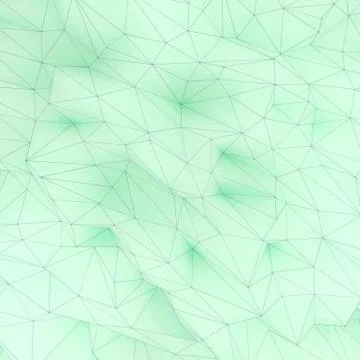 Illustration of polygonal triangle geometric surface. 3D render backround of low Stock Illustration