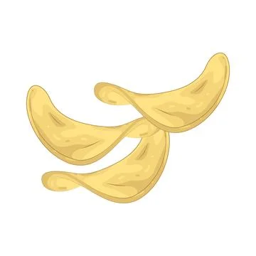 Illustration of Potato chips Stock Illustration