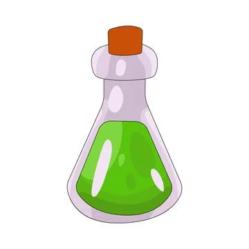 Illustration of potion Stock Illustration