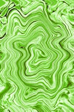 Illustration of precious stone layers in gradient lime green for abstract b.. Stock Illustration