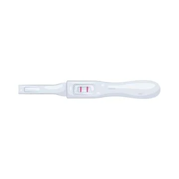 Illustration of Pregnancy Test Stockillustratie