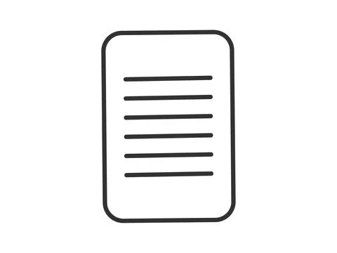 Illustration presenting a vector icon depicting documents, suitable for both  Stock Illustration