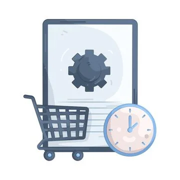 Illustration of Procurement Illustrazione stock