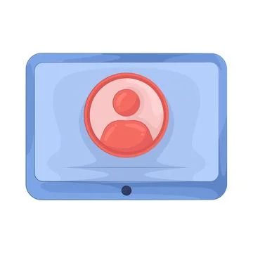 Illustration of Profile Stock Illustration