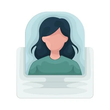 Illustration of Profile Stock Illustration