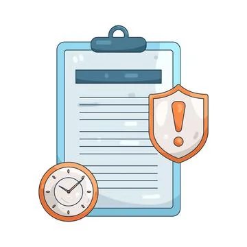 Illustration of Project failure Stock Illustration