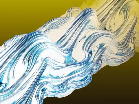 Illustration of a psychedelic pattern background Stock Illustration