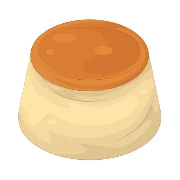 Illustration of Pudding Stock Illustration
