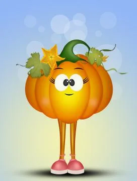 Illustration of pumpkin Stock Illustration
