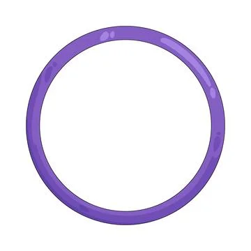 Illustration of purple circle Stock Illustration