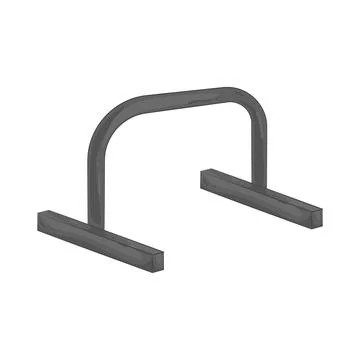 Illustration of push up bar Stock Illustration