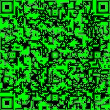 Illustration QR code Stockillustratie
