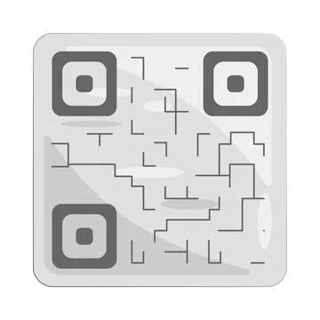 Illustration of QR code Stock-Illustration